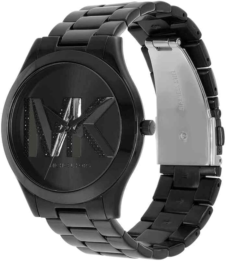Michael Kors Oversized Slim Runway Black-Tone Watch MK4734