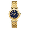 Tory Burch Classic T Navy Blue Dial Gold Women's Watch TBW9010