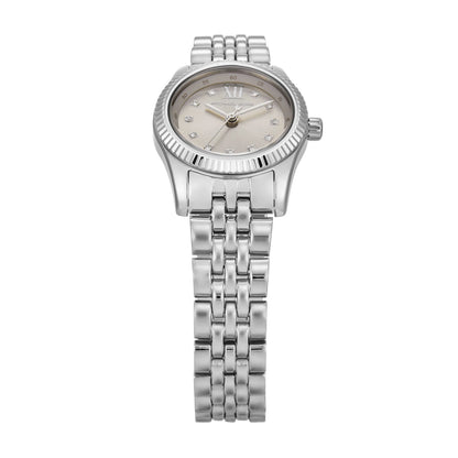 Michael Kors Petite Lexington Pavé Silver Watch MK4843