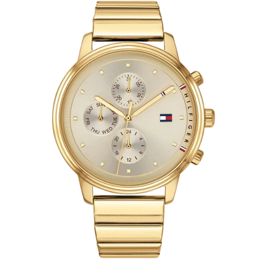 Tommy Hilfiger Champagne Dial All Gold Ladies Watch 1781905