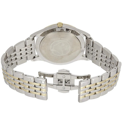 AR1868 case back detail with engraved Emporio Armani eagle logo