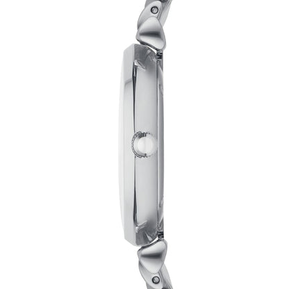 Emporio Armani AR1908 watch side profile showing case depth and bracelet links