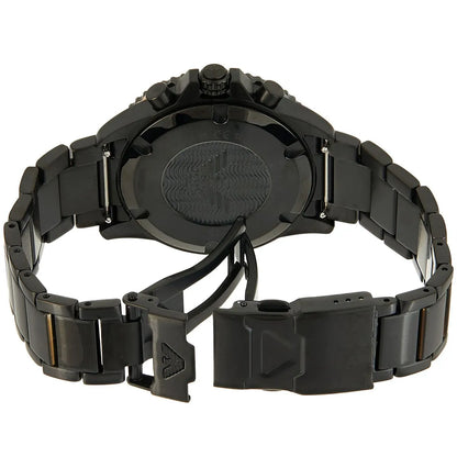 Emporio Armani Diver Chronograph Black Men's Watch - AR80050