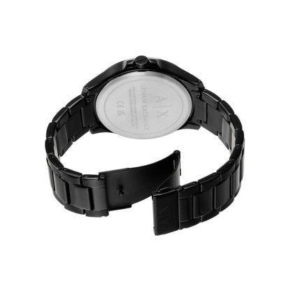 Armani Exchange Hampton AX2450 watch case back with stainless steel back plate