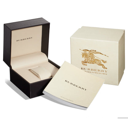 Burberry The Classic BU10117 watch with official packaging and cream and black presentation boxes