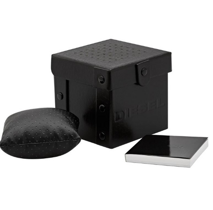 Diesel Mr. Daddy 2.0 watch box and presentation case with watch cushion and accessories