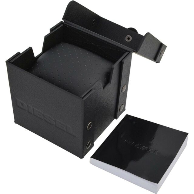 Diesel Mr. Daddy 2.0 watch in original black box packaging with branded lid