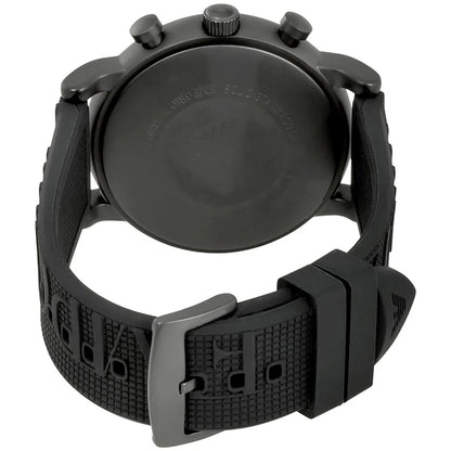Emporio Armani AR11024 watch caseback detailed view with engraved text and lugs