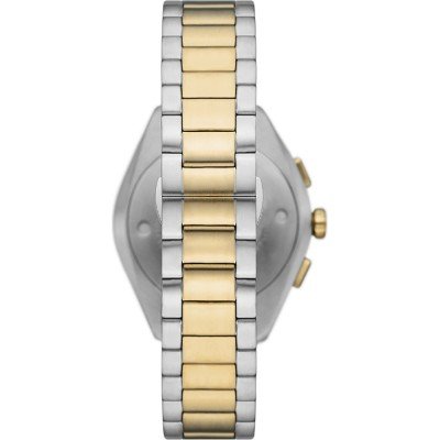 Emporio Armani AR11511 two-tone stainless steel and gold-plated bracelet detail