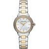 Emporio Armani AR11524 women's watch with two-tone bracelet and crystal-set bezel