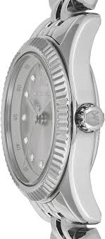 Michael Kors Petite Lexington Pavé Silver Watch MK4843