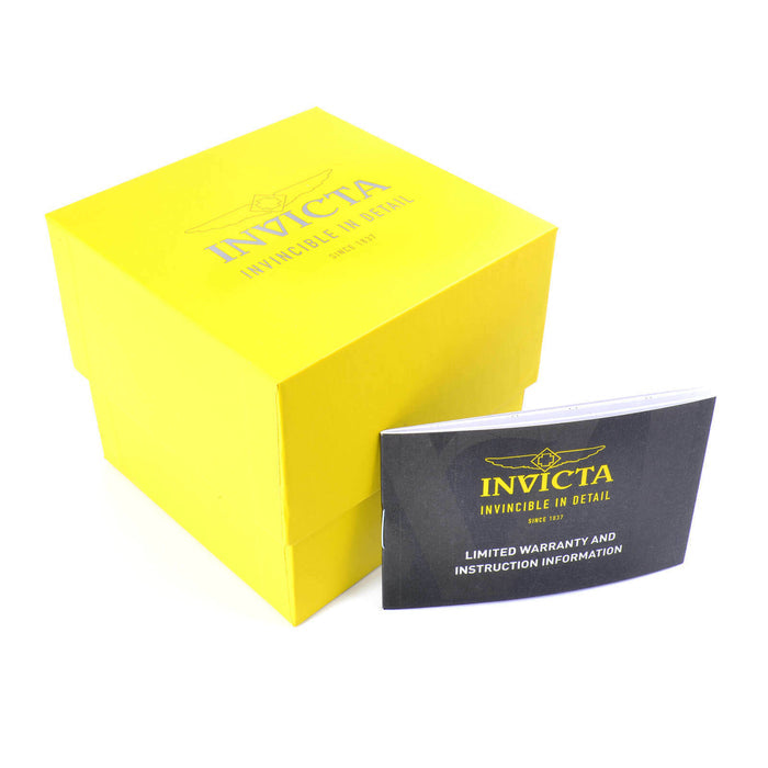 Invicta Pro Diver watch box and warranty card packaging