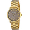 Marc by Marc Jacobs Baker watch with grey dial and gold plated bracelet