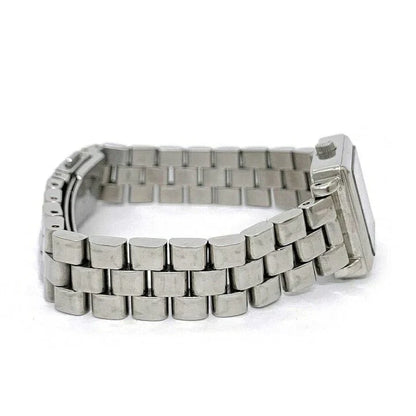 Marc by Marc Jacobs Baker watch silver stainless steel three-link bracelet strap