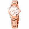 Marc Jacobs MJ3592 rose gold watch with white dial and heart design