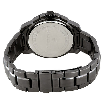 Maserati Successo watch caseback showing stainless steel back cover