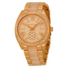 Michael Kors Bryn rose gold-tone women's watch with crystal-set bezel and subdial
