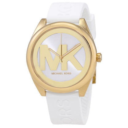 Michael Kors Janelle Quartz White Dial Ladies Watch MK7141