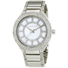 Michael Kors Kerry MK3311 women's watch with mother-of-pearl dial and crystal-set silver-tone case
