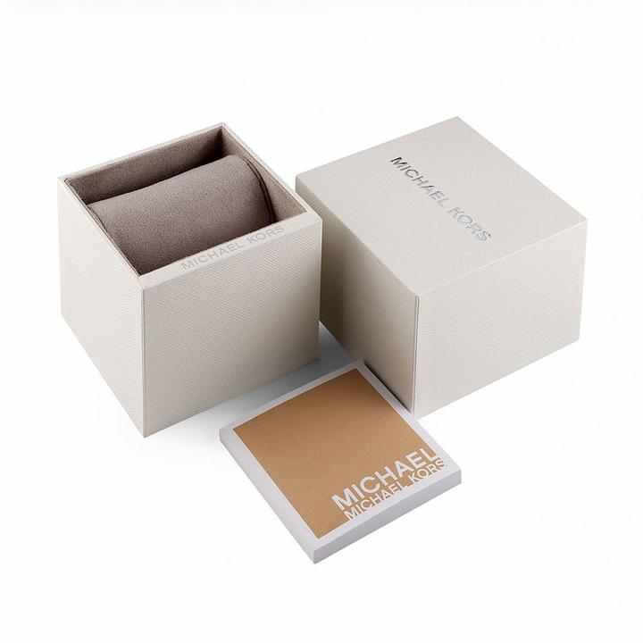 Michael Kors Mini Darci watch with branded presentation box and documentation