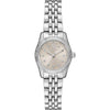 Michael Kors MK4843 Lexington stainless steel watch with crystal dial and fluted bezel