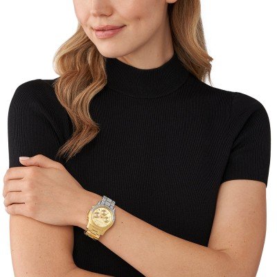 Michael Kors MK7329 Runway watch worn on wrist