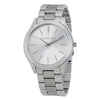 Michael Kors Runway silver dial women's watch with stainless steel bracelet