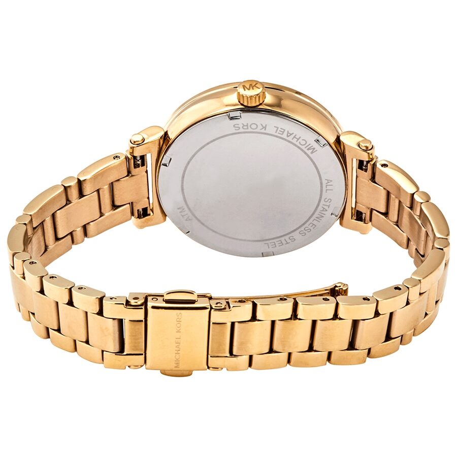 Michael Kors Sofie women's watch caseback and bracelet view