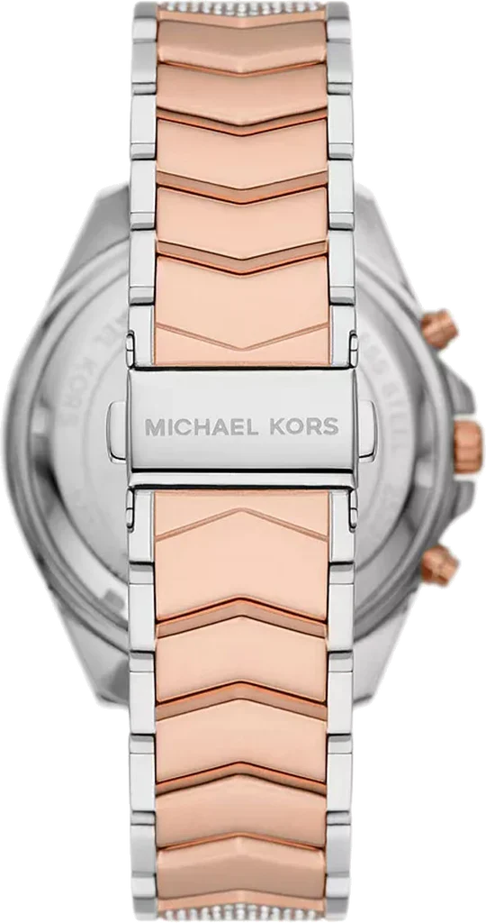 Michael Kors Whitney Chronograph Quartz Crystal White Dial Ladies Watch MK7225