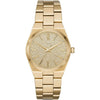 Michael Kors Channing MK6623 gold women's watch with glitter dial and gold metal bracelet