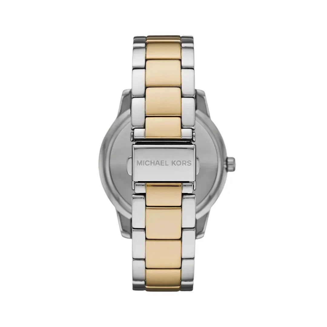 Michael Kors Oversized Tibby Pavé Two-Tone Watch MK6825
