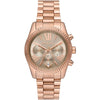 Michael Kors Lexington Chronograph Rose-gold Women's Watch - MK7217