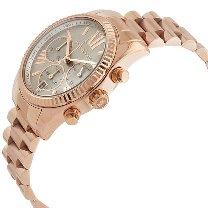 Michael Kors Lexington Chronograph Rose-gold Women's Watch - MK7217