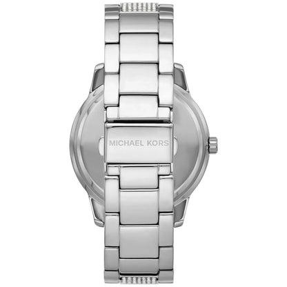 Michael Kors Oversized Tibby Pavé Silver-Tone Women's Watch - MK7294