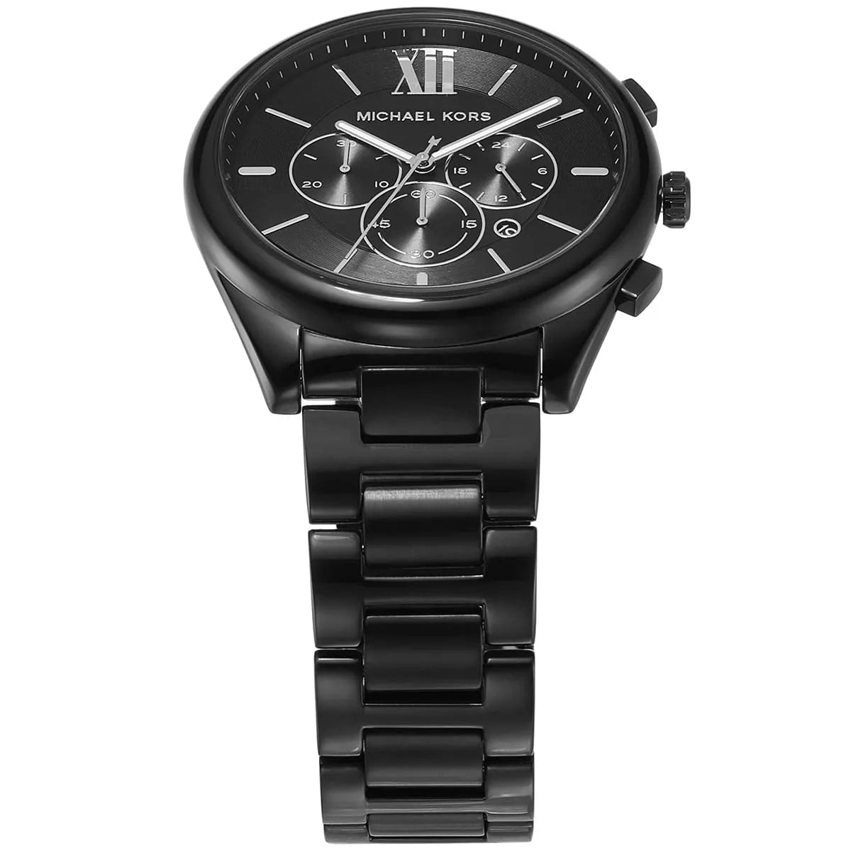 Michael Kors Janelle MK8993 chronograph dial with black face and three subdials