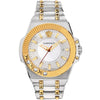 Versace Chain Reaction Quartz Silver Dial Men's Watch - VEDY00519